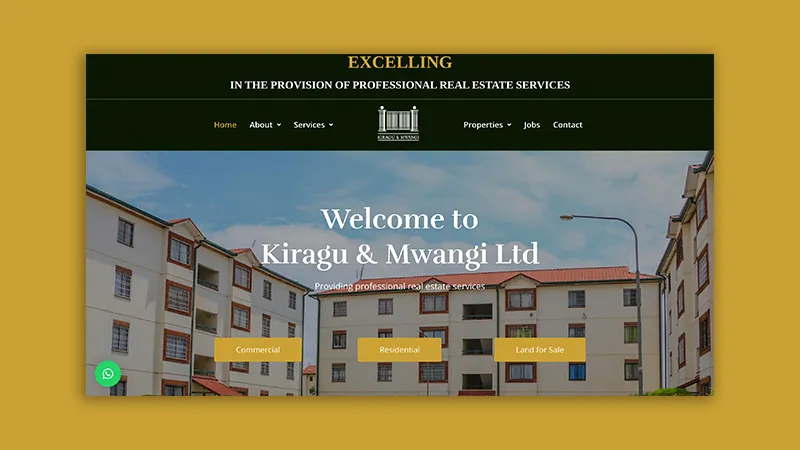 Kiragu and Mwangi website preview